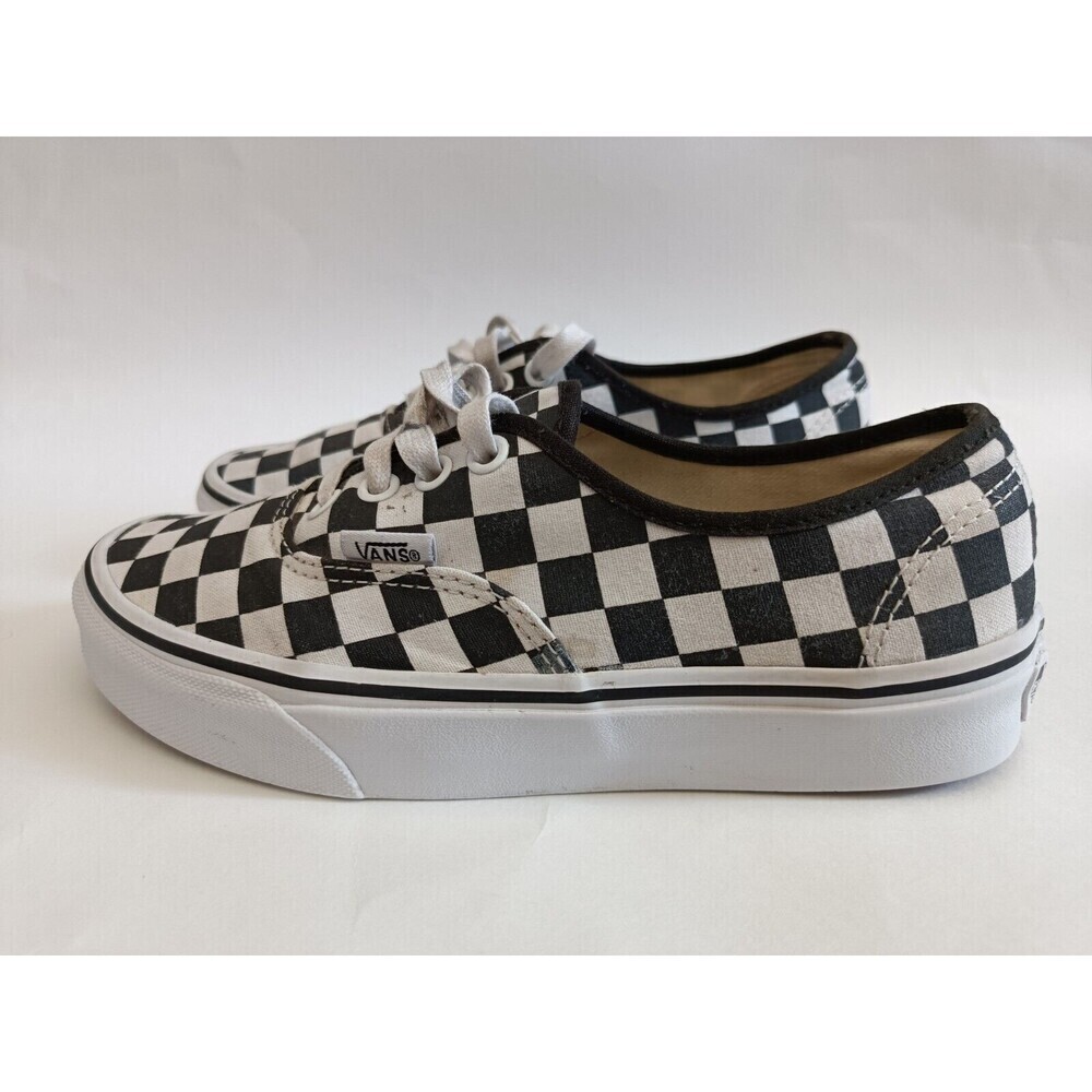 Vans Checkerboard Black and White Low-Top Sneakers